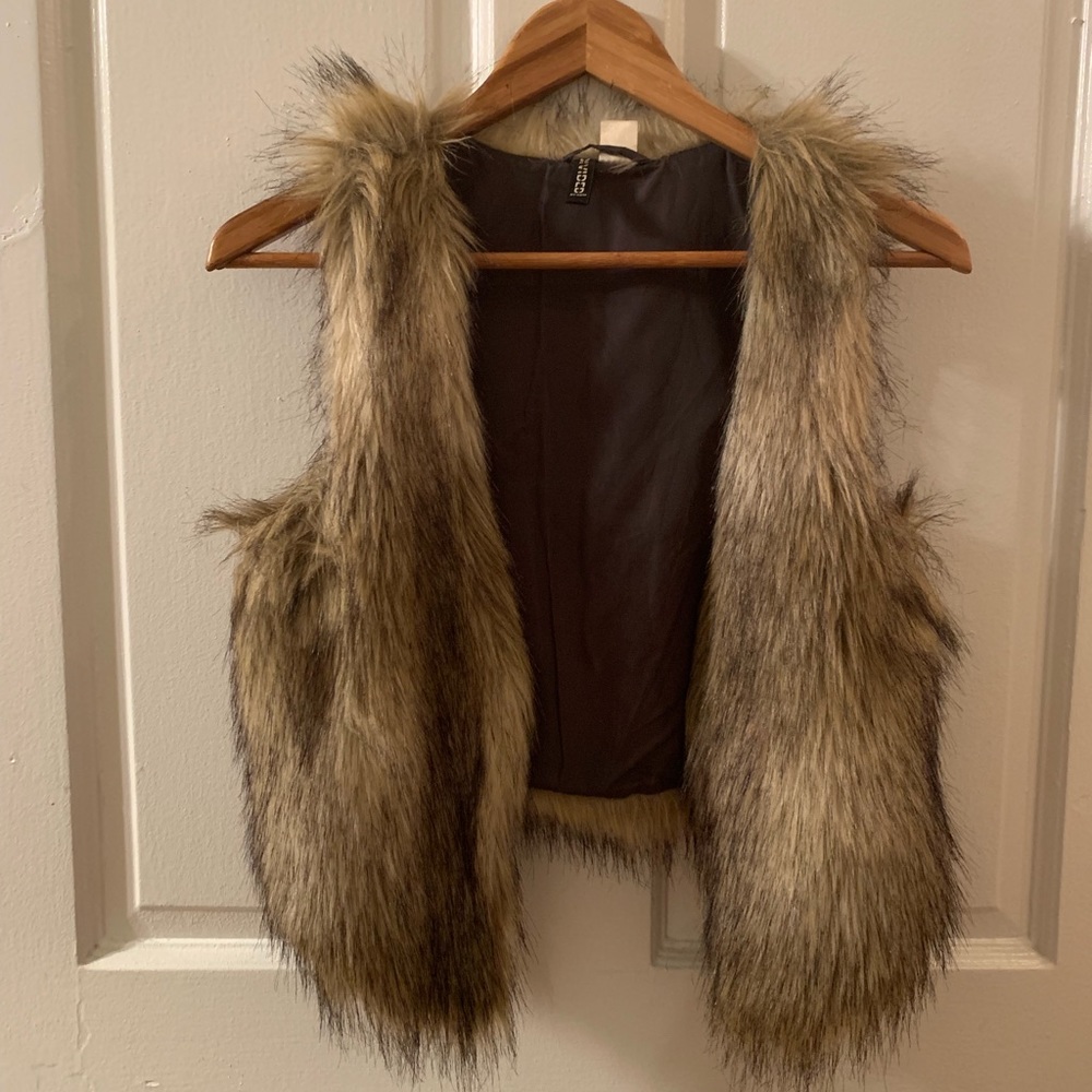 H&M Faux Fur Vest